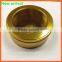 round tin box with window lid