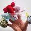 Factory direct sale promotion animal finger puppet