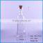 45ml Perfume Decoration Glass Bottle for Recycle Packing With Cork Lid