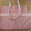 The Mini Multipurpose Cotton Canvas Bags Tote with Stripes