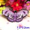 Custom wholesale colorful butterfly patches,Beautiful embroidery iron on patches for garment