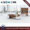 Modern Office Furniture L Shaped Office Executive Desk for Boss Office (HX-GA013)