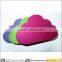 cloud felt pad caster cup laser cutting felt green mat