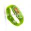 3D sensor calories waterproof pedometer watch with one tap mode function