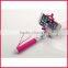 elfie stick extendable hand held monopod,monopod selfie stick with mirror and zoom,bluetooth selfie stick
