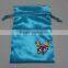 fashion design colored wedding satin gift bag