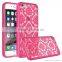 Samco Hybrid Clear TPU PC Phone Case for iPhone 6S, for iPhone 6S TPU Acrylic with Custom Design