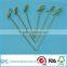 nature looped bamboo fruit stick/bamboo paddle skewers