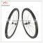 carbon wheel for bicycle carbon wheel set 700c 38 23, with DT350 and Sapim spokes, 20/24h