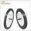 Mixed aero U shape 60mm 88mm clincher bicycle wheels Sapim aero spokes bicycle parts 20H/24H straighg pull wheels