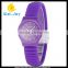 WJ-5193 vogue candy color charming hot sale silicone Geneva adjustable magnetic bracelet watch