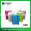 2016 recycle top quality kraft brown paper bag with paper handles