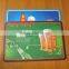 Eco-friendly non-woven airplane table mat/rubber table mat
