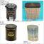 Hot Selling High Quality Food Grade Empty Coffee Tin Can Wholesale Custom Metal Round Tea Tin Container Quality Choice Most Popular