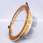round led ceiling light for home/office/Supermarket 9w 12w 18w 24w ( golden/silver/black/ white color edge)