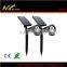 2 in 1 cheap solar multi-color led landscape light