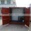 container assembling cooling units for truck cold room