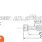 M6.3 furniture fittings plastic dowels rods