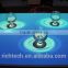 Engaging and fun projector bar table interactive led table