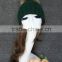 Wholesale Top Quality Janefur Latested Style Knit Hat Genuine Raccoon Fur Pom Poms Knitted cap hat