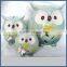 Most popular animal figurine pink craft ceramic owl