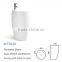 Bathroom set porcelain chinese factory one piece basin