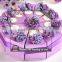 10pc-Purple Paper Wedding Party Gift Favor Candy Box