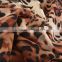 Shaoxing Mulinsen twisted woven 100% polyester printed chiffon fabric leopard