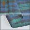 China supplier yarn dyed 100% linen check t shirt material fabric