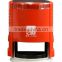 50mm Round Custom Rolling Self Inking Rubber Stamp
