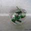 glass apple decoration