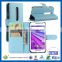 C&T Light blue bookstyle stand wallet leather flip cover phone case for motorola moto droid turbo 2