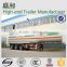 liquid tanker trailer, 3 axles tanker truck trailer