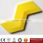 Imark AXIS Z Shape 3D- Effect Pure Bright Yellow Colorful Gloosy Glazed Ceramic Wall Tile For Sunshine Room Decoration
