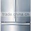 36"french stainless steel door refrigerator with bottom freezers