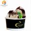 Wholesale Food grade disposable personalized ice cream paper cup
