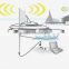 AMEISON 70 - 110 MHz Omnidirectional Fiberglass 5 dBi vhf high performace marine antenna