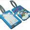Accept custom design pvc luggage tag for travel in 