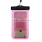 PVC Material Apple Phone compatible brand IPX8 waterproof bag for phone cover with armband