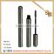 Slim shape aluminum mascara tube with custom brush