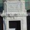 natural stone marble made indoor used fireplace mantel