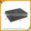 Black cardboard packaging matte black shirt boxes