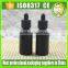 glass bottle vaporizer glass bottle with tip dropper lid