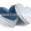 Handmade custom decorative heart shape gift paper box wedding gift paper box