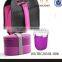 Promotional Lunch Set with 1200ml lunchbox and 360ml bottle in 3pcs for kids