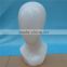 Egg face fiberglass wig wholesale mannequin head