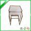 Square unique end tables high end coffee tables with good price