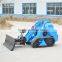 wheel and track type multifunctional mini skid loader