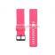 L & S size rubber strap for fitbit blaze, for fitbit blaze replacement accessory watchband with buckle