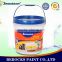 Asian water based latex paint interior wall paint for humid room
